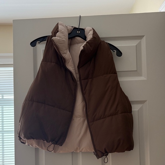 Love Tree Reversible  Puffer Jacket - Picture 1 of 3